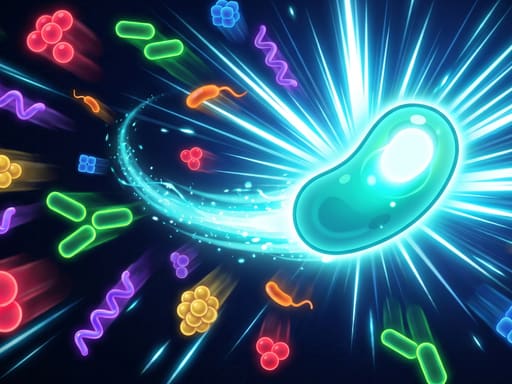 Bacterial Swarm key art