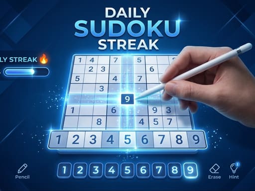 Daily Sudoku Streak key art