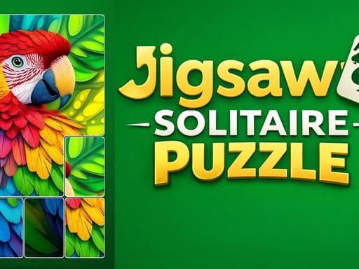 Jigsaw Solitaire Puzzle key art