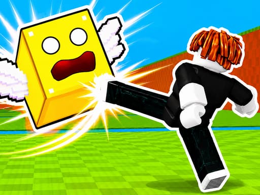 Kick Lucky Blocks Online key art